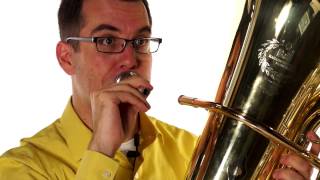 Tuba  Buzzing Exercises  An Excerpt from MusicProfessorcom [upl. by Aciretahs]