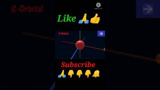 SPDF Orbitals ki Shapes Chemistry Animation  by up13king Short Video🙏🙏🙏🙏👍👍👍👍👍👇😷 🙏 👇👇 [upl. by Jahdol]