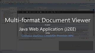 How to display PDF and Office documents in your Java Web Application J2EE using StarDocs [upl. by Erotavlas]