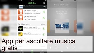 App per ascoltare musica gratis [upl. by Nagam]