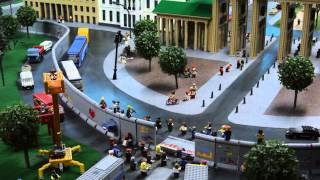 David Hasselhoff  The Wall  Brandenburg Gate  Legoland Berlin [upl. by Etterraj]