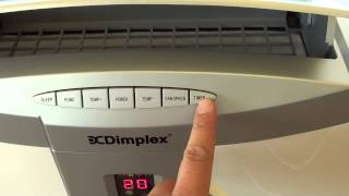 Dimplex 44KW Portable Air Conditioner Running Demonstration [upl. by Hteik]