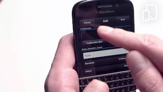 Blackberry Q10 on superfast 4GEE from EE [upl. by Aikam203]