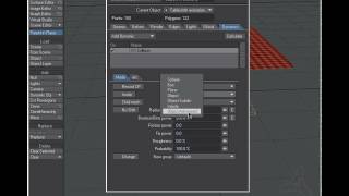 Tutorial Table Cloth Setup in lightwave using clothFX [upl. by Asilem291]