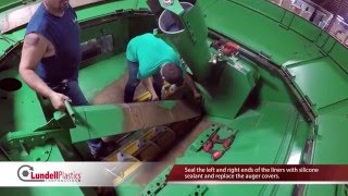 Lundell Plastics Tank Floor Cross Liner Install Video [upl. by Ramiah]