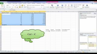 Tableau croisé dynamique pour une variable quantitative discrète sous Excel 2010 ou Excel 2007 [upl. by Courtund]