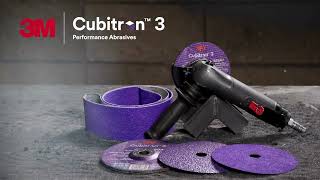 New 3M™ Cubitron™ 3 Performance Abrasives [upl. by Naga]