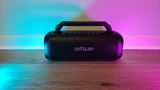 Ortizan M12 Bluetooth Speaker Sound Demo [upl. by Ronnie]