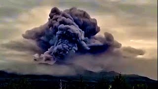 ERUPTION OF SHIVELUCH VOLCANO Kamchatka on August 18 2024 [upl. by Eirehs46]