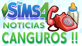 Los Sims 4 NOTICIAS ♣ CANGUROS EN CASA  ♥tesasims♥ [upl. by Aicire]