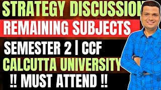 ⚠️ StrategyBcom Semester 2 Remaining Subjects Marathon And One Shot  Calcutta University [upl. by Ednarb]