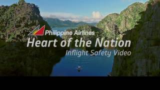 Philippine Airlines’ Heart of the Nation Inflight Safety Video [upl. by Catie]