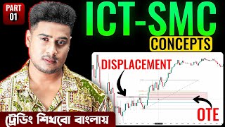 OPTIMAL OR DISPLACEMENT TRADING STRATEGY  Smart Money Concepts  TRADING CHART PAID CLS Part 01 [upl. by Chura]