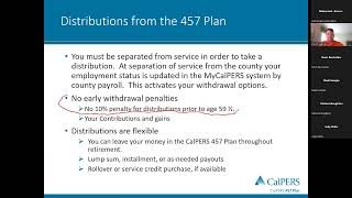 MCERA – 457b Plan Withdrawal Options CalPERS Voya [upl. by Hedveh955]