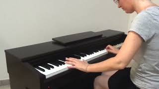 Symphonie n°7 2ème mouvement Beethoven  version piano [upl. by Assilanna]