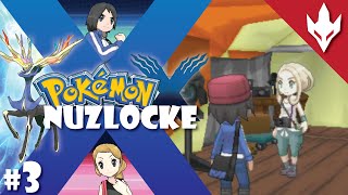 Pokemon X Nuzlocke Challenge EP 3  quotFirst Gym Battlequot [upl. by Harding269]