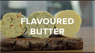 Flavoured Butter  How To Make Compound Butter  ChefDevelopment [upl. by Kcirredal]