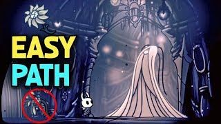 Hollow Knight Easy Delicate Flower Path for Hardest Mask Shard [upl. by Kinny]