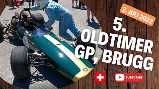 5 Oldtimer GP  Brugger Schachen  2 Juli 2022 [upl. by Lyred]