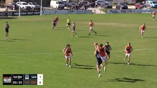 2024 Coates Talent League Boys R5 Sandringham Dragons v GWS Giants Academy [upl. by Drawyah]