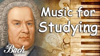 Bach Classical Music for Studying and Concentration Relaxation  Study Music Piano Instrumental [upl. by Sladen]