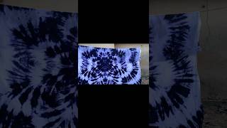 How To Make A Tie and Dye FlowerTie and Dye pattern experiment Now on my YouTube Channel [upl. by Portie]