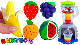 How to Create 6 Amazing Fruits out of Play Doh [upl. by Sorazal744]