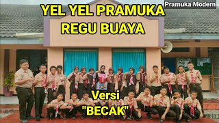 YEL YEL PRAMUKA SINGKAT REGU BUAYA [upl. by Enneillij]