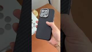 Pitaka iPhone 15 Pro Case Military Grade Shockproof MagEZ Case Pro  1500D Aramid Fiber shorts [upl. by Mayce]