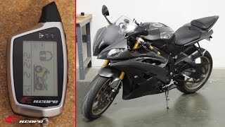 How To Install Encore M1 Motorcycle Alarm  Security System w Shock and Proximity [upl. by Atsyrc]