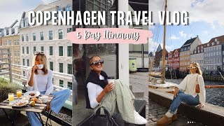 COPENHAGEN TRAVEL VLOG ✈ 5 day itinerary Nyhaven canal tour amazing food day trip to Sweden [upl. by Dardani]