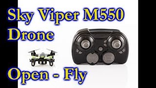 Sky Viper M550 Nano Drone Open and First Flight  Flips Worlds Smallest Drone [upl. by Oniliuqnart]