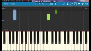 Naruto  Kimimaros Demise Choujis Theme Piano Tutorial Synthesia Incomplete [upl. by Ydnirb]