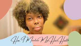 How I maintain my hair health [upl. by Terbecki]