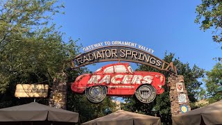 Radiator springs racers at California adventures ride pov [upl. by Kerri193]