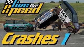 Live For Speed Banger Racing Crashes 1 [upl. by Vtarj]