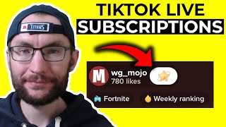 Everything You Need To Know About TikTok LIVE Subscriptions [upl. by Arri]