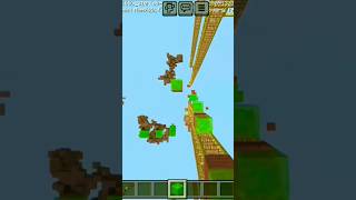 Minecraft Slime block Parkourminecraft [upl. by Natika]