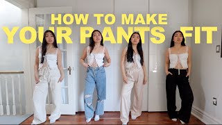 Hem Your Pants like a PRO with no sewing machine 4 easy ways [upl. by Notfa]