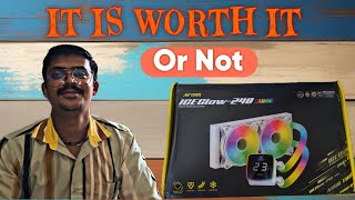 Unboxing And Installing The Ant Esports Iceglow 240 Liquid Cooler  Stay Cool In Style [upl. by Gatias]