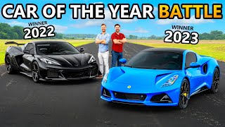 Corvette Z06 vs Lotus Emira  DRAG RACE REVIEW amp LAP TIMES [upl. by Zurn609]