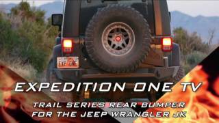 Expedition One JK Rear Bumper amp Tire Carrier Install W Clown Music [upl. by Kippar531]