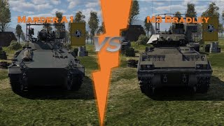 Marder A1 vs M3 Bradley  Which is the Best IFV [upl. by Nednerb]