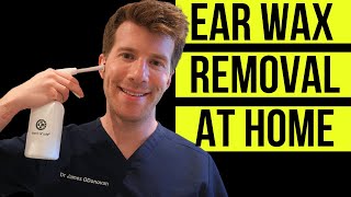 How to REMOVE blocked EAR WAX at home  Demonstration of Medi Grade Ear Wax Removal Bottle [upl. by Brag303]