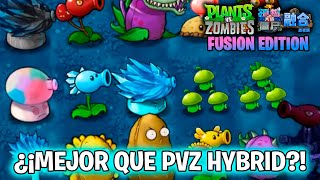 ¡EN ESTE FANGAME TÚ PUEDES FUSIONAR A LAS PLANTAS  PvZ Fusion v12 [upl. by Nilla]