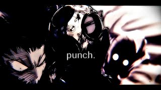 Garou Vs Saitama  One Punch Man Edit [upl. by Lyford305]