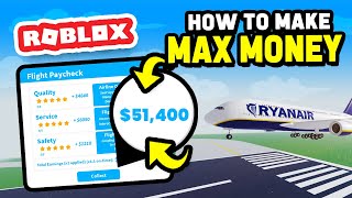 How to Make MAX MONEY in Cabin Crew Simulator Roblox [upl. by Roland]