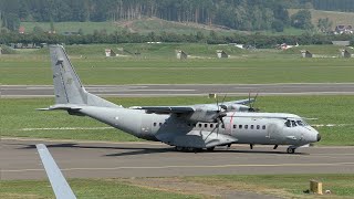 AIRPOWER 24  Finnish Air Force CASA C295M CC2 landing at Zeltweg Air Base [upl. by Marita864]