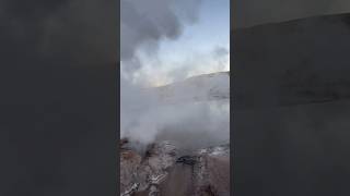 Géiser el tatio ✨🇨🇱 foryou soul best nature foryou geiser youtube youtubeshorts lifefyp [upl. by Ardnama707]