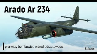 Arado Ar 234  pierwszy bombowiec wśród odrzutowców [upl. by Lever]